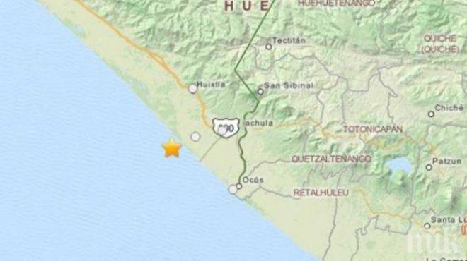 4 жертви след силното земетресение край бреговете на Мексико