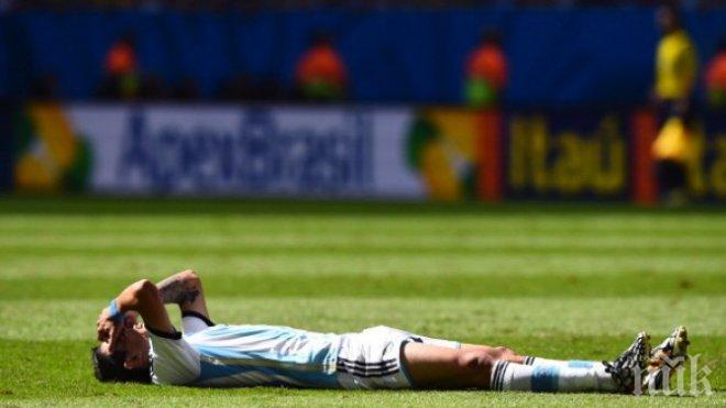 Анхел ди Мария приключи с Мондиал 2014