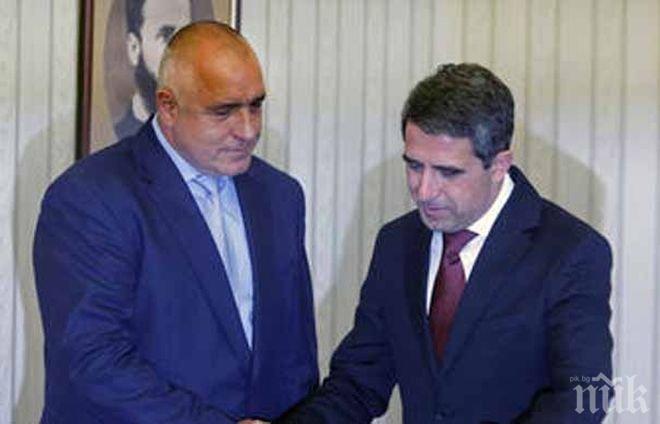 Бойко забранил на хората си да участват в служебния кабинет на президента