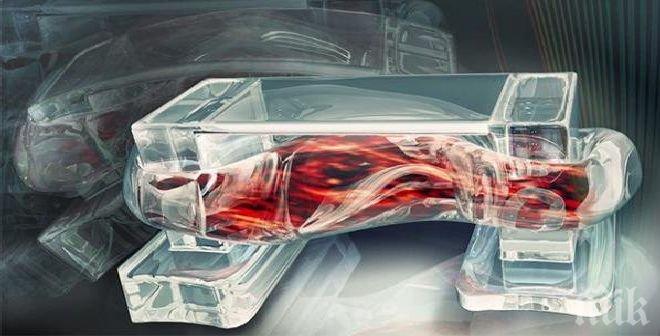 Робот се движи с помощта на мускулни клетки