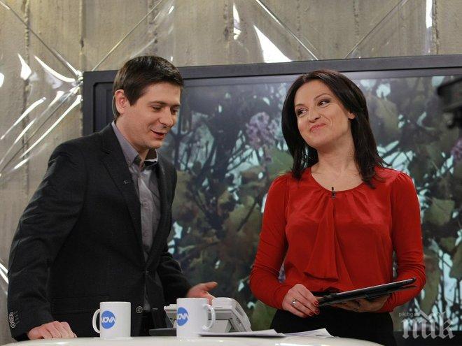 Виктор Николаев скара Ани Цолова с мъжа й, водещата го топи пред шефовете
