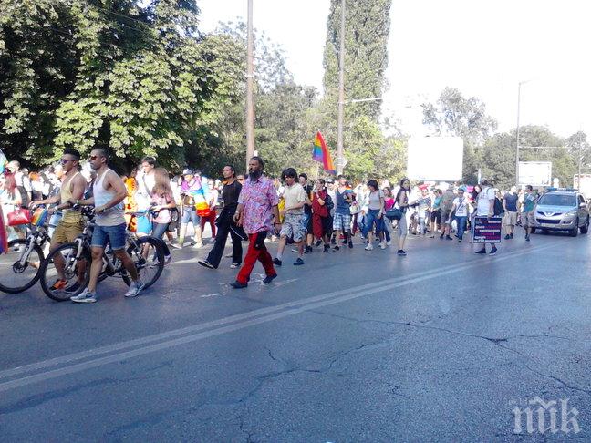 Гей парадът тръгна по софийските улици (снимки)