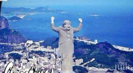 светът гаври бразилия колажи снимки