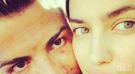 кристиано ирина направиха чаровно селфи снимка