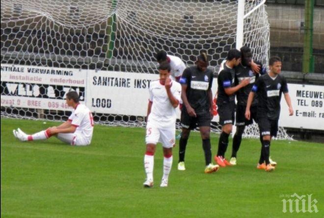 ЦСКА загуби от Генк в последната контрола, груби грешки на защитата