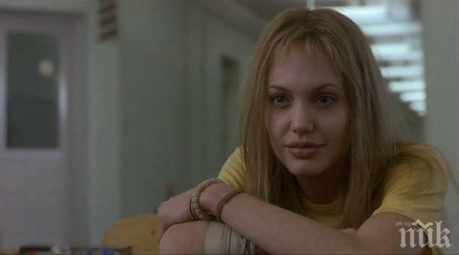 Анджелина Джоли лъсна дрогирана в старо видео 