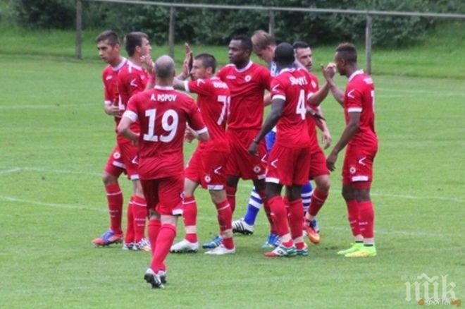 Отборът на ЦСКА се прибра в България