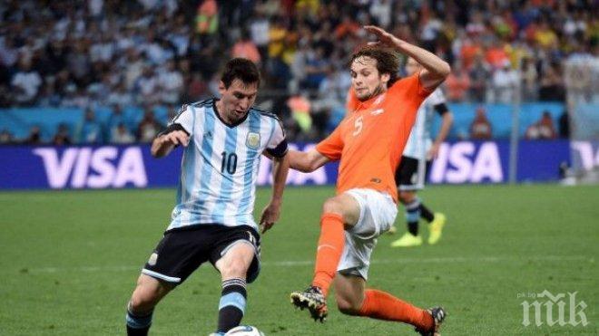 Аржентина отново на финал срещу Германия след 24 години! Гаучосите биха Холандия с 4:2 след продължения и дузпи