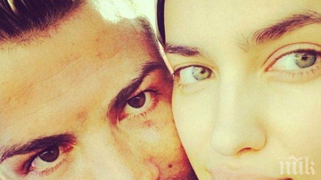 Кристиано и Ирина си направиха чаровно селфи (снимка)