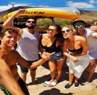 Хванаха Ашли Бенсън гола на плажа (снимки 18+)