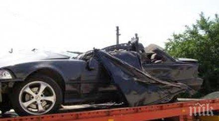 бмв катастрофира карнобат ранени