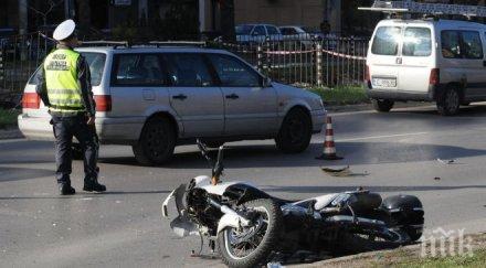 годишен мотоциклетист загина тежка катастрофа пътя софия варна обновена