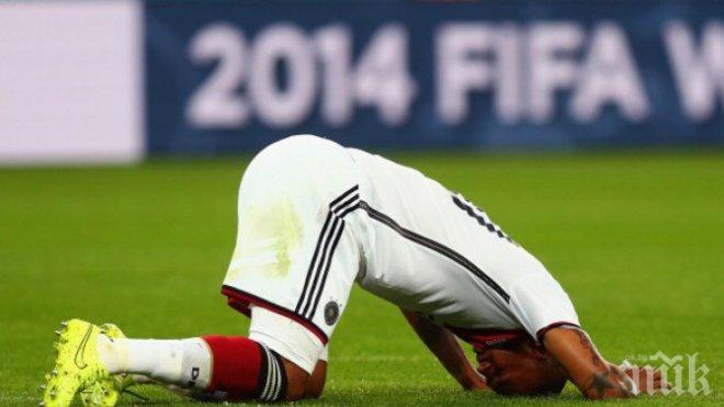 Основни защитници на Германия под въпрос за финала довечера