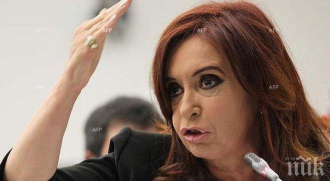 Президентът на Аржентина няма да може да присъства на финала на Мондиал 2014