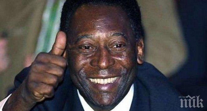 Пеле тъгува за Бразилия, но чака Германия с купата