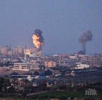 трима души убити седем ранени израелски въздушен удар рафах