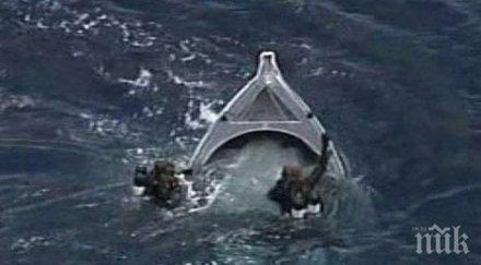 италианци спасиха мигранти потъваща лодка