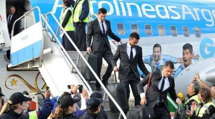 лео меси компания посрещнати герои буенос айрес