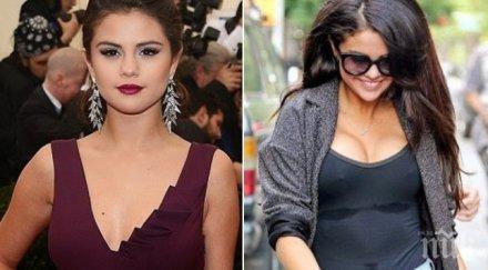 селена бясна своя фенка заради бюста