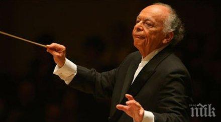 почина известният диригент лорин маазел композирал опера 1984 оруел