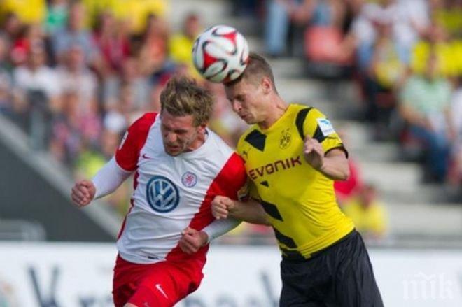 Едисон Йорданов поведе Борусия (Дортмунд) към обрат