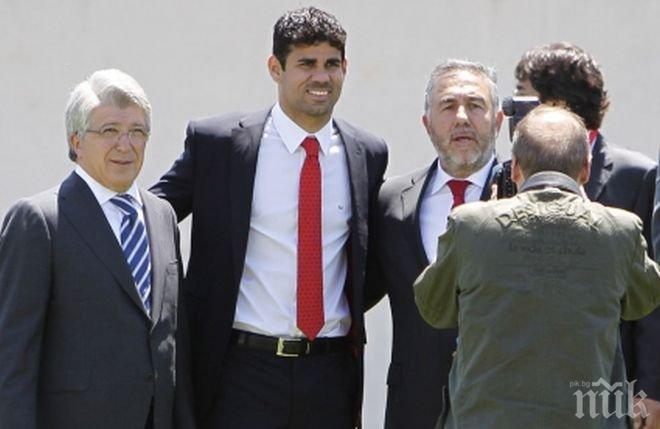 Диего Коща официално е играч на Челси