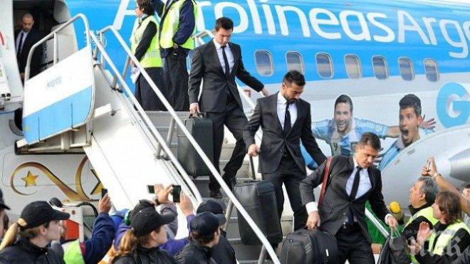 Лео Меси и компания посрещнати като герои в Буенос Айрес