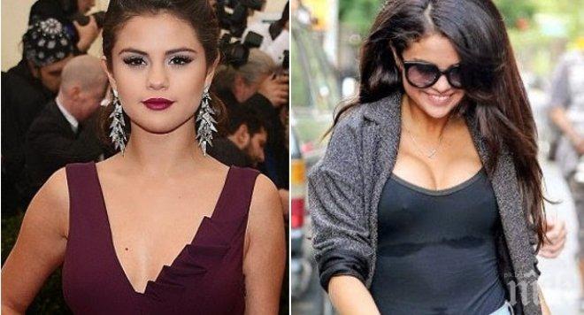 Селена бясна на своя фенка заради бюста си