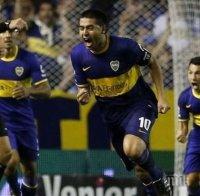 Хуан Роман Рикелме се върна в родния си клуб