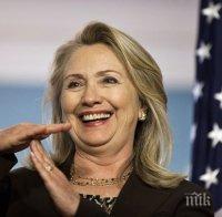 Хилари Клинтън е най-популярният кандидат за президент на САЩ