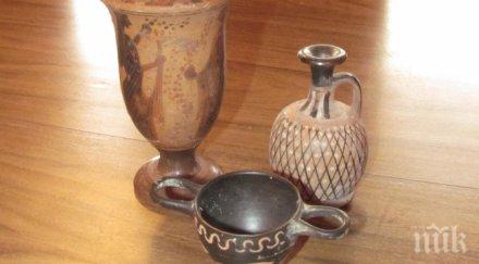 ценни антични вази влязоха колекцията националния исторически музей