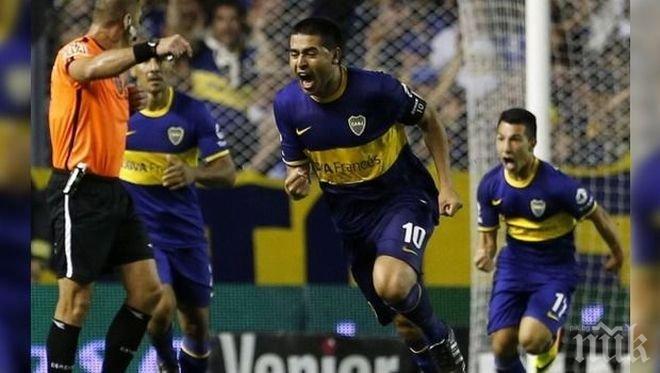 Хуан Роман Рикелме се върна в родния си клуб