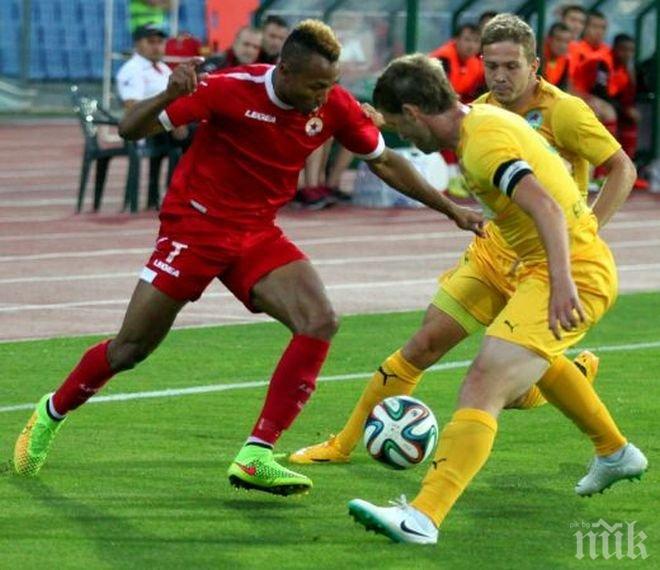 Тони Силва отърва тежка контузия, ЦСКА напълно осакатен за Литекс