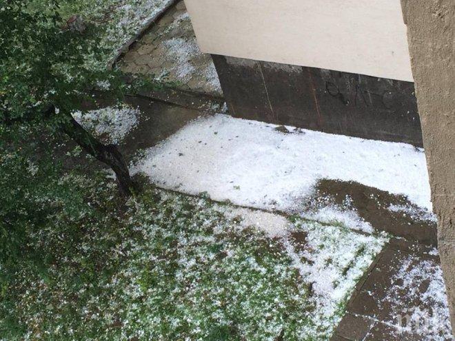 Градушка пак удари София