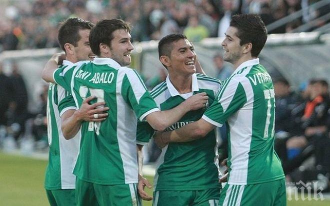 Лудогорец с летящ старт в Шампионската лига, орлите разпиляха Дюделанж (обновена)