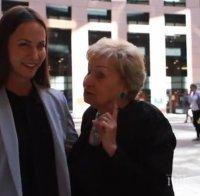 Най-възрастната евродепутатка се срещна с най-младата – Ева Паунова