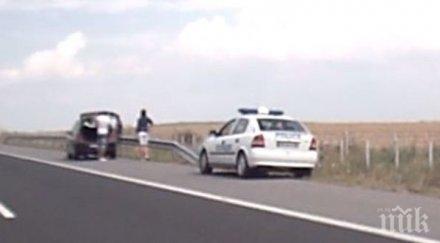 безотговорни шофьори превърнаха магистрала тракия бойно поле пътуването истински снимки видео