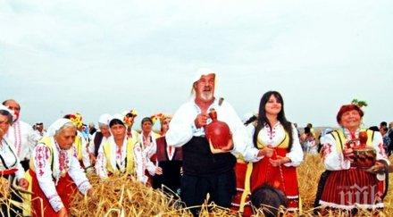 пресъздават жътварски ден етъра