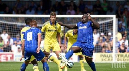 огромен нападател стресна футболистите челси