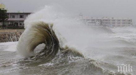 тайфунът рамасун бушува китай взе жертви