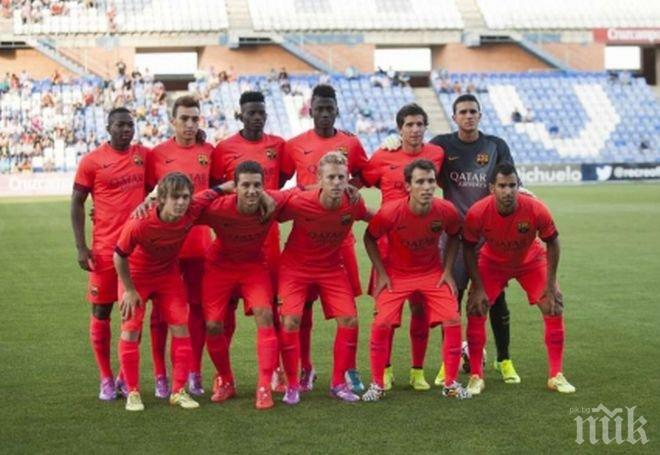 Луис Енрике с трудна победа и с купа Коломбино при дебюта си начело на Барселона