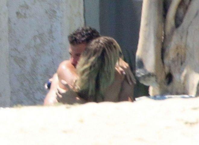 Григор и Маша се натискат в басейна (горещи снимки)