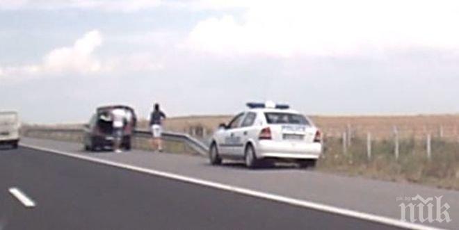 Безотговорни шофьори превърнаха магистрала Тракия в бойно поле, пътуването е истински ад (снимки + видео)