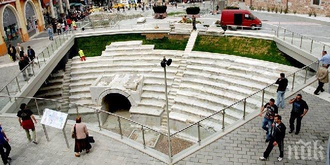 Римският стадион в Пловдив е отворен за туристи
