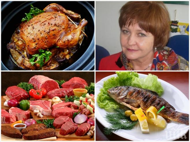 Диетолог номер 1 проф. Донка Байкова: Внимание! Рибата и месото през лятото могат да бъдат опасни за здравето