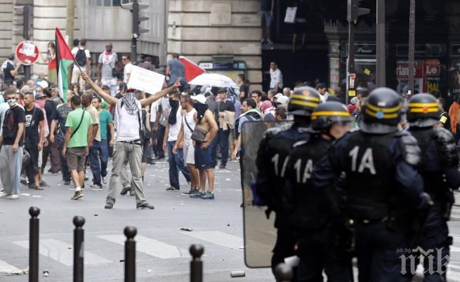 Протести в Париж и Лондон срещу офанзивата в Газа