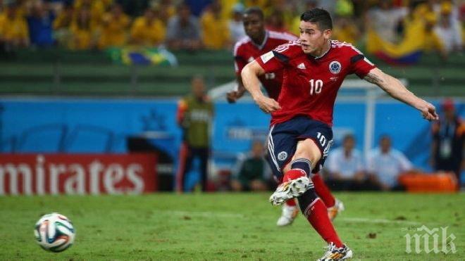 Хамес Родригес пътува към Мадрид, разбрал се е за парите с Реал