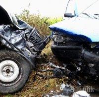 Ужасна катастрофа на Хаинбоаз! БМВ помля челно 