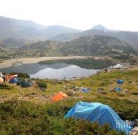 Максимум 300 палатки ще могат да опънат дъновистите на Рилските езера
