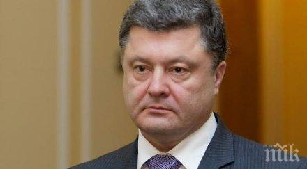 порошенко украйна иска сащ статут съюзник нато